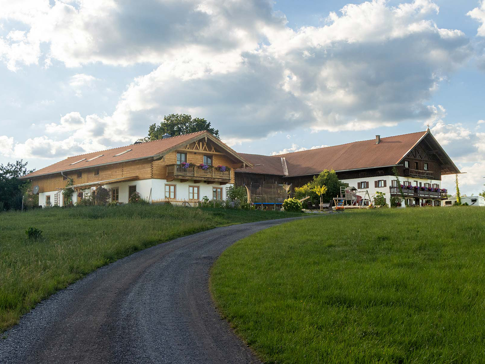 Der Weg zum Hof Sonnenhub